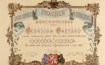 Národní muzeum - Čestné diplomy a dary Bedřichu Smetanovi - obrázek
